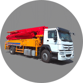 Centrale de pompage de béton