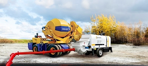 HAMAC Production et pompage de béton sur site