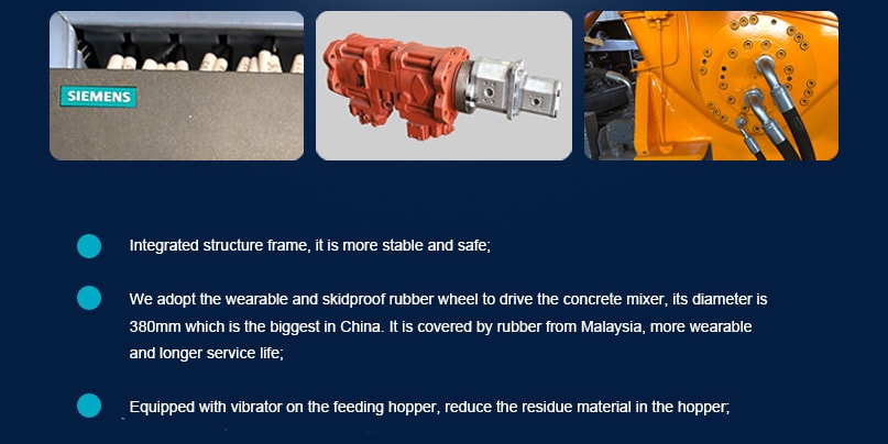 Concrete Mixer with Pump