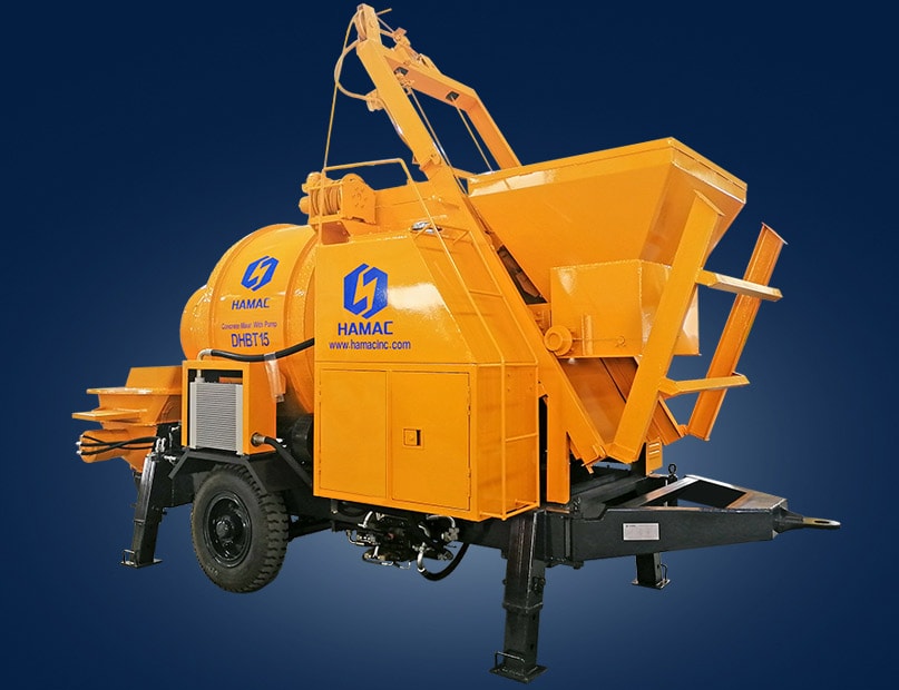 Concrete Mixer with Pump