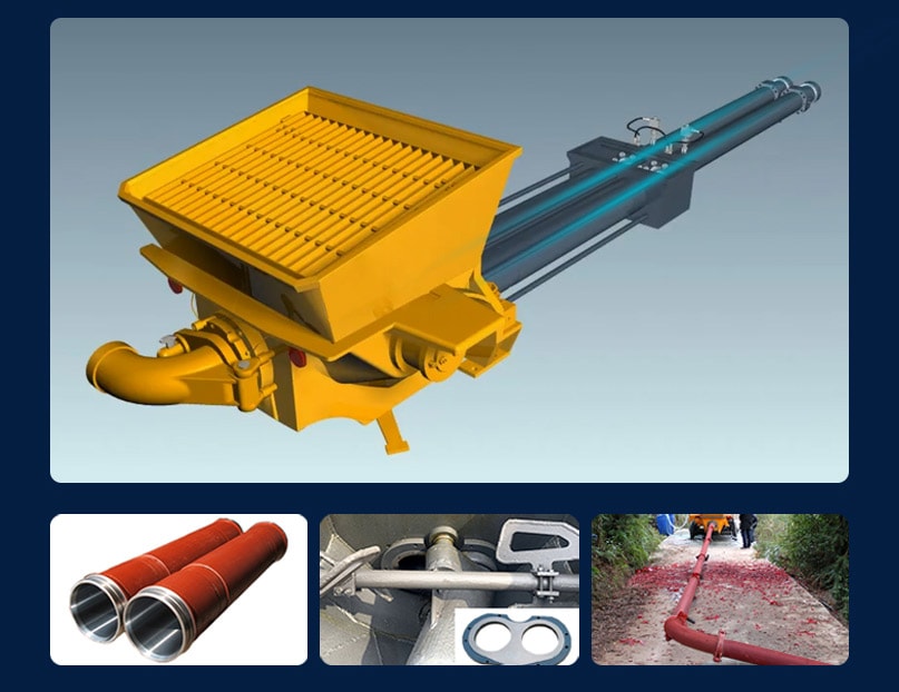 Concrete Mixer with Pump