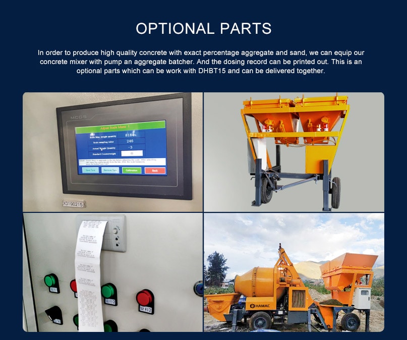 Concrete Mixer with Pump