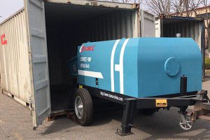 Pompe à béton DHBT40 au Panama