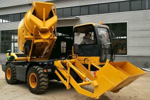 HMC350 Bétonnière à chargement automatique au Bhoutan