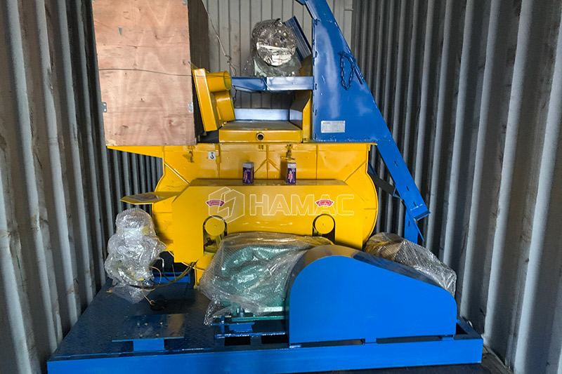 Machine de fabrication de blocs de béton